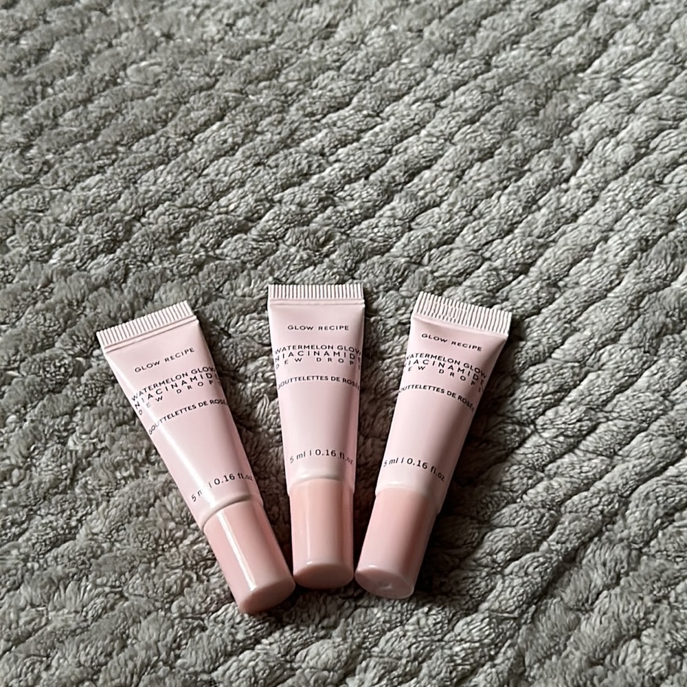 NEW Glow Recipe Niacinamide Dew Drops Serum 3 Piece Travel set